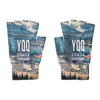 Thumbnail for Comox Valley Airport (YQQ) Gloves - Gloves - Cut - 3D + Name