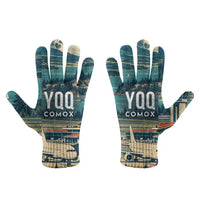 Thumbnail for Comox Valley Airport (YQQ) Gloves - Gloves - Full - 3D