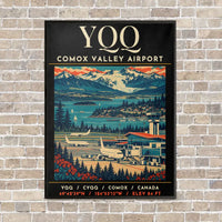 Thumbnail for YQQ - Poster - Canvas Framed - Black