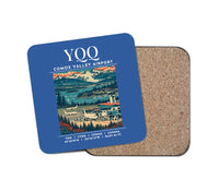 Thumbnail for YQQ - Poster - Coaster - Blue
