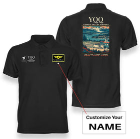 Comox Valley Airport (YQQ) Premium Polo T-Shirts