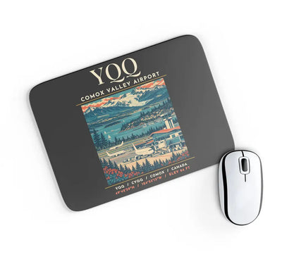 YQQ - Poster - Mouse Pad - Black