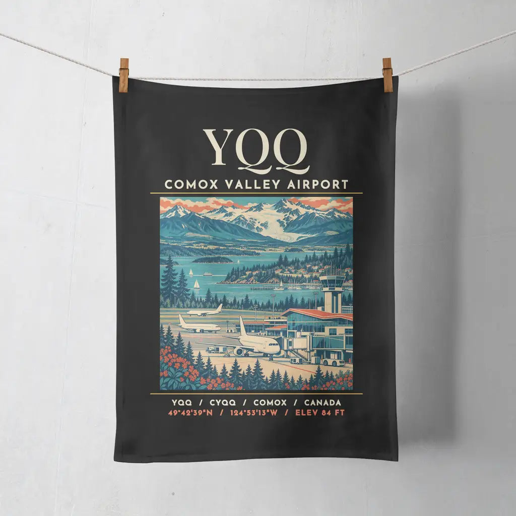 YQQ - Poster - Towel - Black