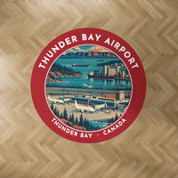 Thumbnail for Thunder Bay International Airport (YQT) Carpets - Carpet Round - Badge - Red