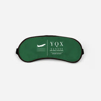 Thumbnail for Gander International Airport (YQX) Sleep Masks - Sleep Mask - Front - Green