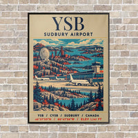 Thumbnail for YSB - Poster - Canvas Framed - Beige