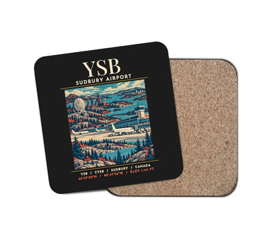 YSB - Poster - Coaster - Black