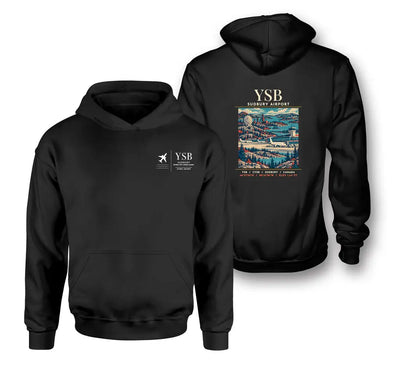 YSB - Poster - Double-Side Hoodie - Black