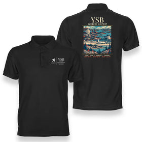 Sudbury Airport (YSB) Premium Polo T-Shirts