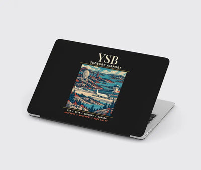 YSB - Poster - MacBook Case - Black