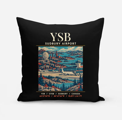 YSB - Poster - Pillow - Black