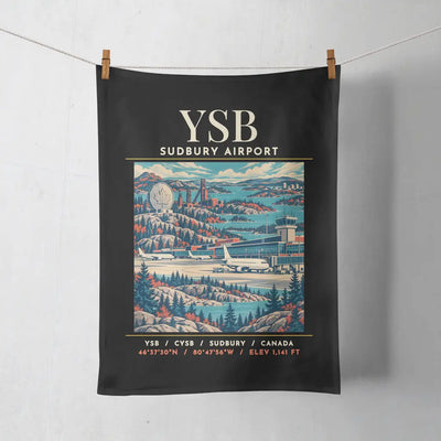 YSB - Poster - Towel - Black
