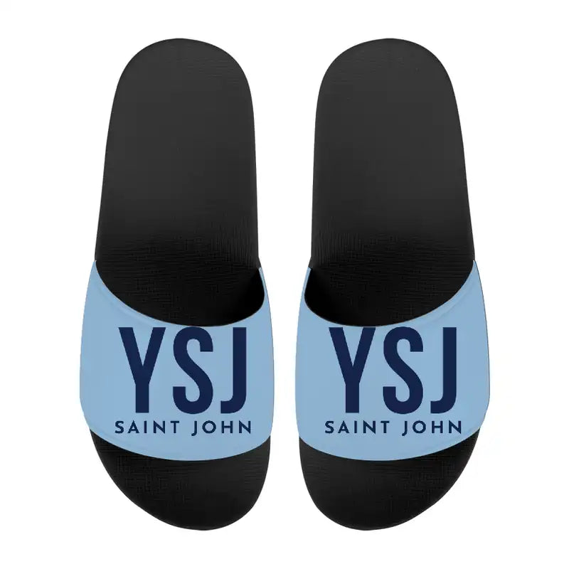 Saint John Airport (YSJ) Slippers & Flip Flops - Slippers - Sport - Code - Light Blue