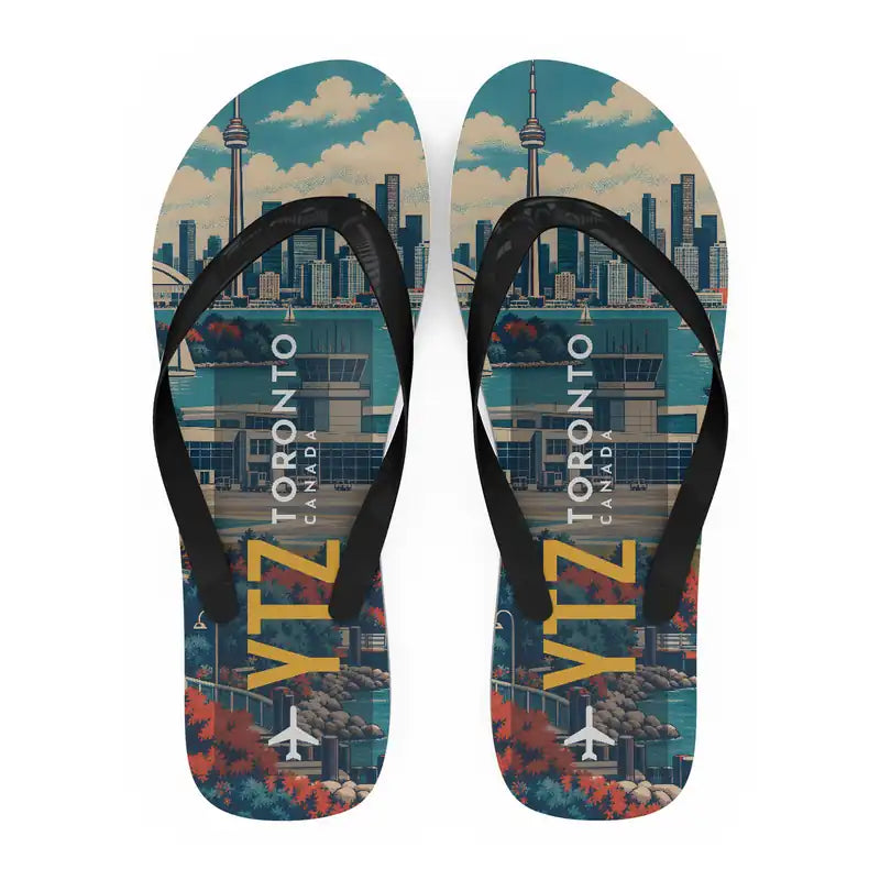 Billy Bishop Toronto City Airport (YTZ) Slippers & Flip Flops - Slippers - Flip Flops - Scene