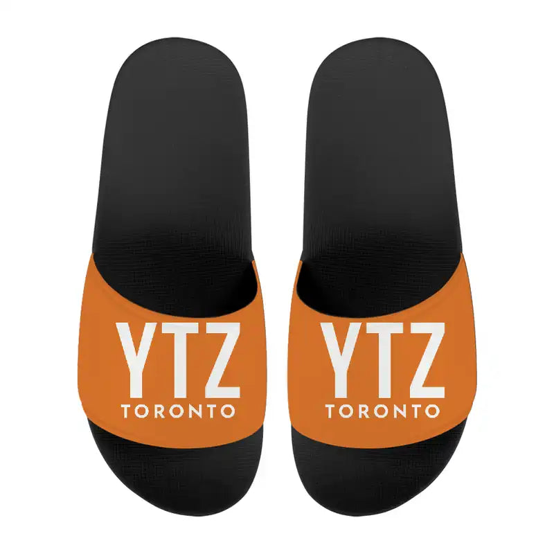 Billy Bishop Toronto City Airport (YTZ) Slippers & Flip Flops - Slippers - Sport - Code - Orange
