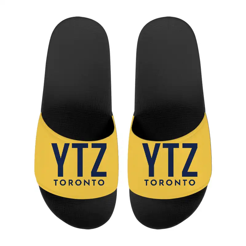 Billy Bishop Toronto City Airport (YTZ) Slippers & Flip Flops - Slippers - Sport - Code - Yellow