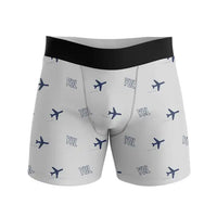 Thumbnail for Montréal–Trudeau International Airport (YUL) Men Boxers - Pattern - Light Gray