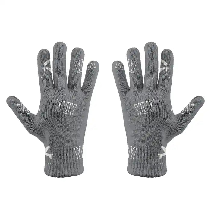 Yuma International Airport (YUM) Gloves - Gloves - Full - Pattern - Gray