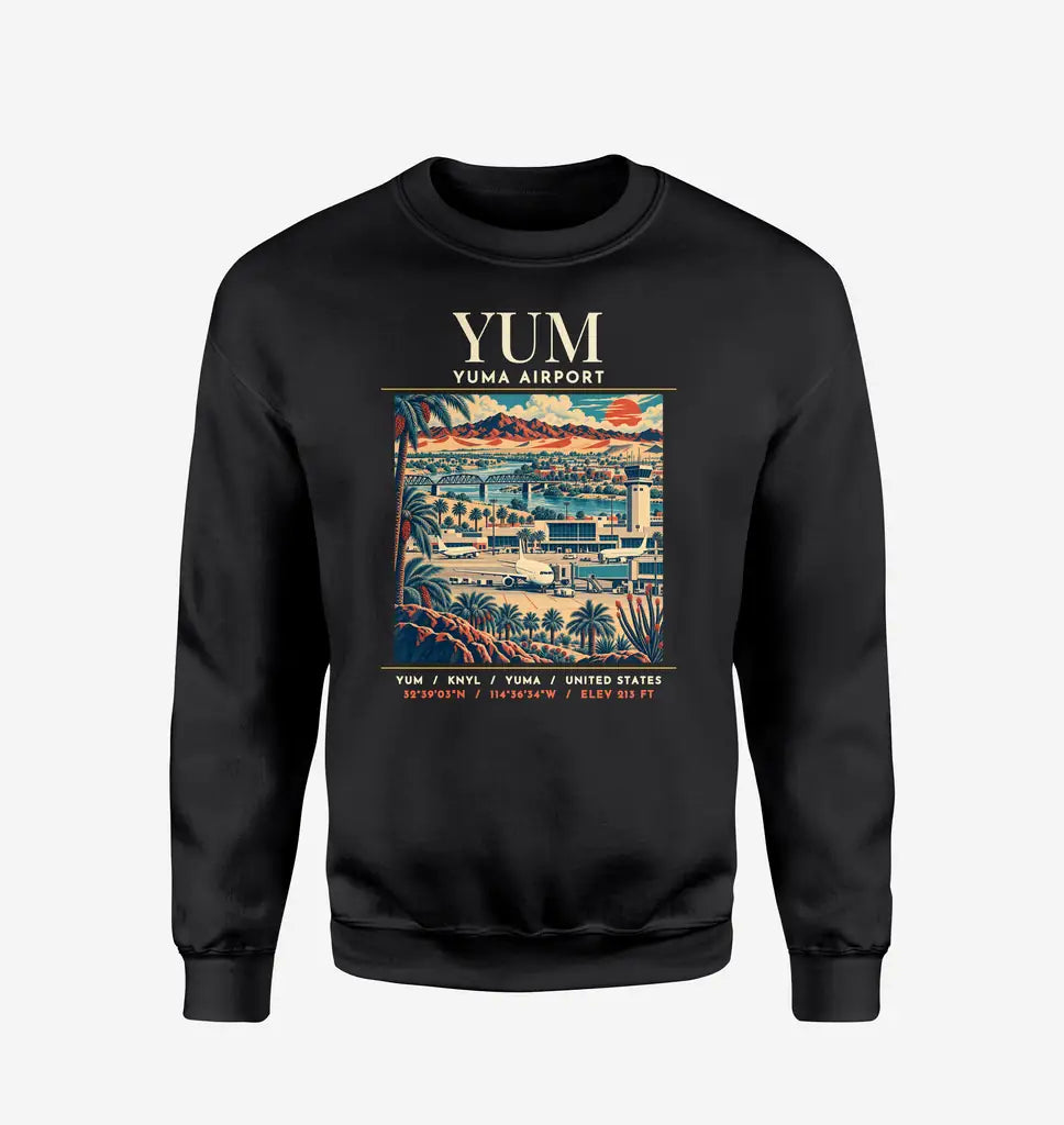 YUM - Poster - Sweatshirt - Black