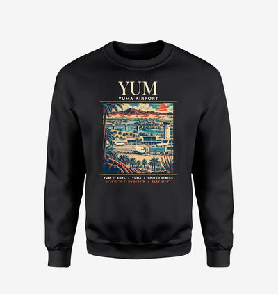 YUM - Poster - Sweatshirt - Black