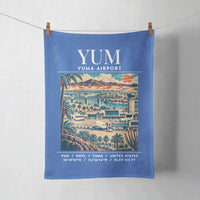Thumbnail for YUM - Poster - Towel - Blue