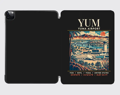 YUM - Poster - iPad Case - Black