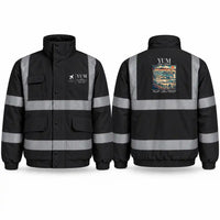Thumbnail for Yuma International Airport (YUM) Reflective Winter Jackets - Poster - Black
