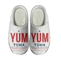 Thumbnail for Yuma International Airport (YUM) Slippers & Flip Flops - Slippers - Cotton - Code - Same - White