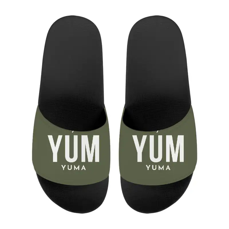 Yuma International Airport (YUM) Slippers & Flip Flops - Slippers - Sport - Code - Green Army