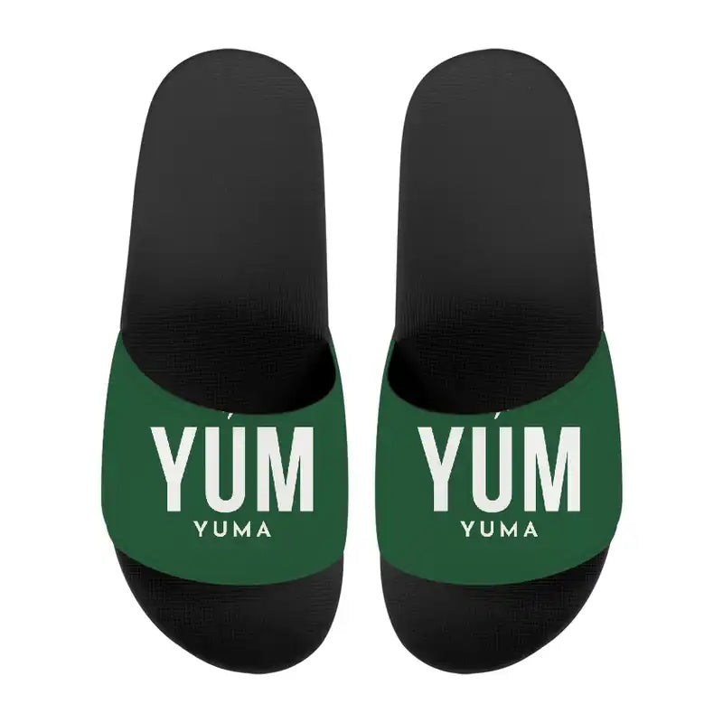Yuma International Airport (YUM) Slippers & Flip Flops - Slippers - Sport - Code - Green