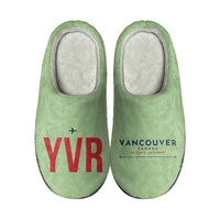 Thumbnail for Vancouver International Airport (YVR) Slippers & Flip Flops - Slippers - Cotton - Code - Different - Light Green