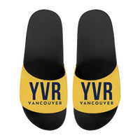 Thumbnail for Vancouver International Airport (YVR) Slippers & Flip Flops - Slippers - Sport - Code - Yellow