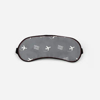 Thumbnail for Saskatoon John G. Diefenbaker International Airport (YXE) Sleep Masks - Sleep Mask - Pattern - Gray