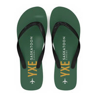 Thumbnail for Saskatoon John G. Diefenbaker International Airport (YXE) Slippers & Flip Flops - Slippers - Flip Flops - Code - Green