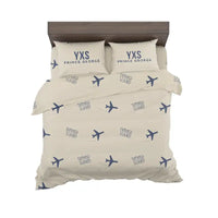 Thumbnail for Prince George Airport (YXS) Bedding Sets & Blankets - Bedding Set - Pattern - Beige