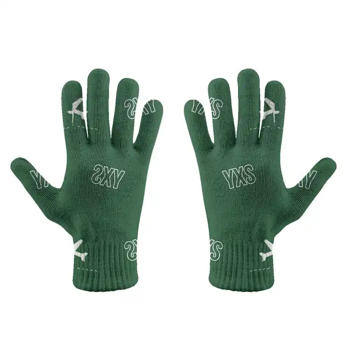 Prince George Airport (YXS) Gloves - Gloves - Full - Pattern - Green