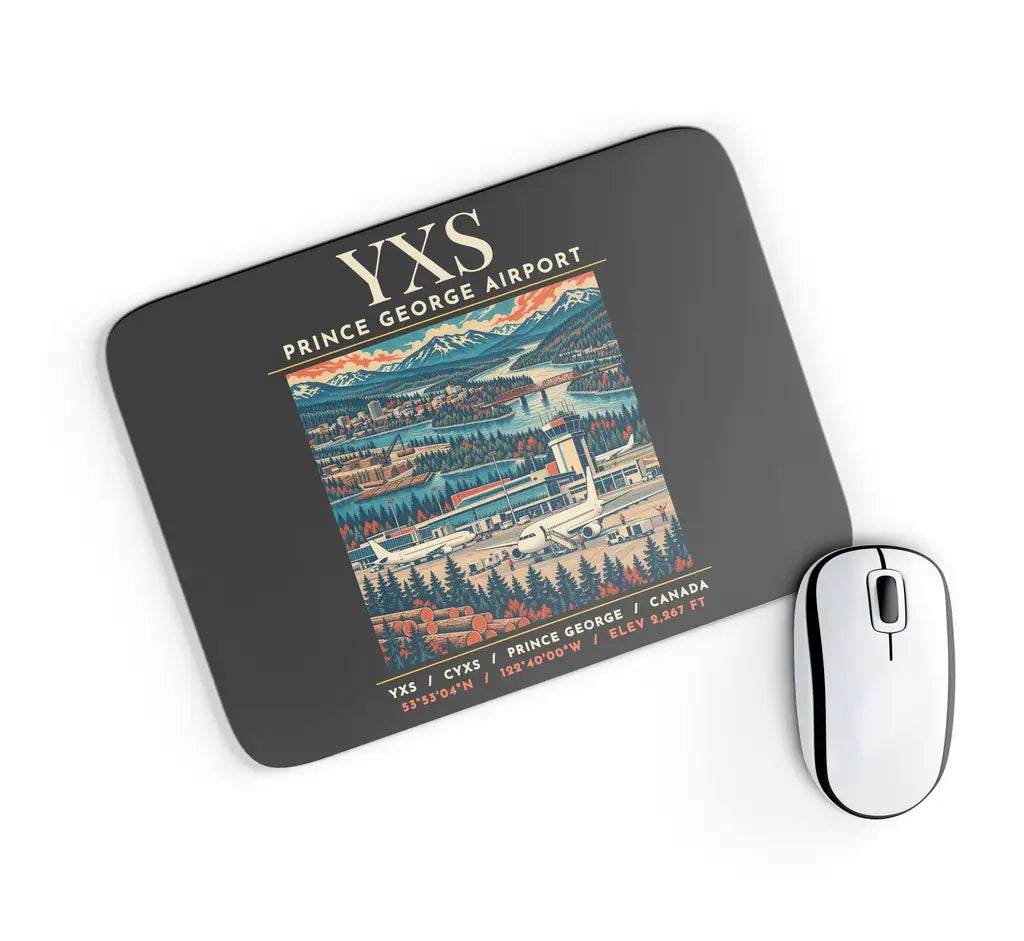 YXS - Poster - Mouse Pad - Black