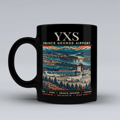 YXS - Poster - Mug - Black