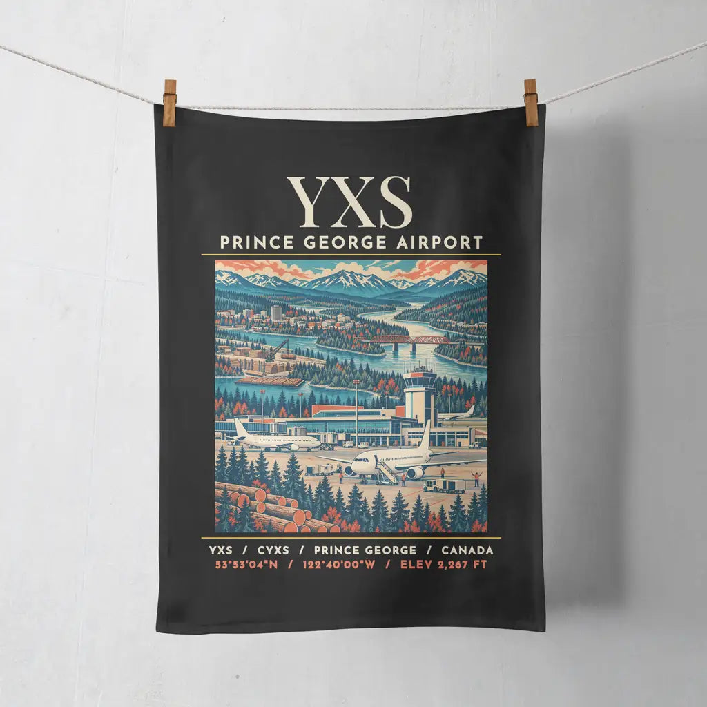 YXS - Poster - Towel - Black