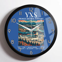 Thumbnail for YXS - Poster - Wall Clock Framed - Blue