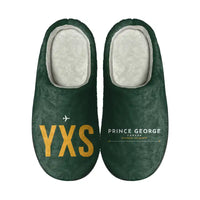 Thumbnail for Prince George Airport (YXS) Slippers & Flip Flops - Slippers - Cotton - Code - Different - Dark Green