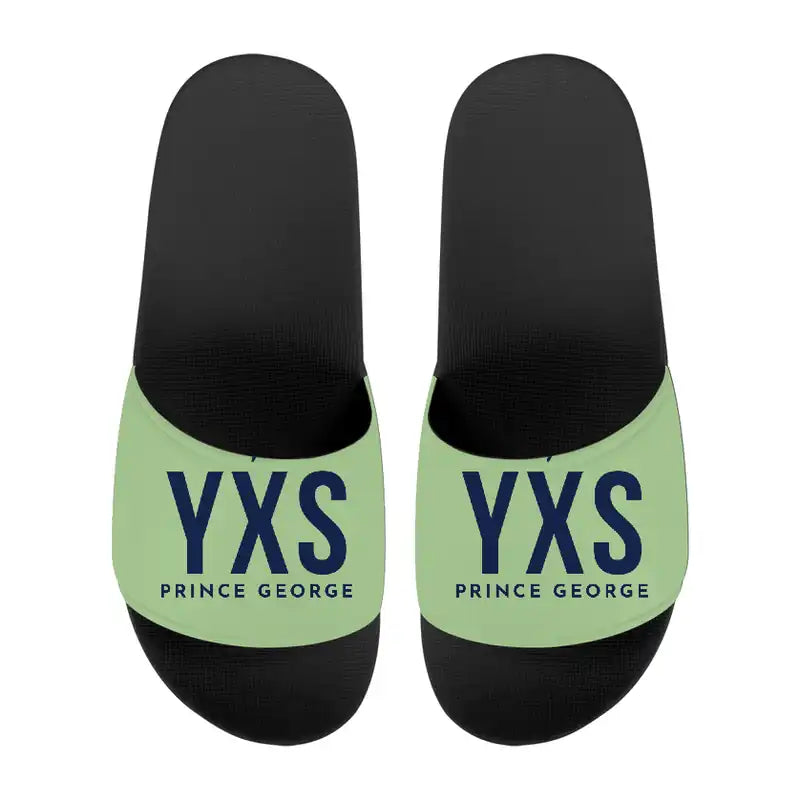 Prince George Airport (YXS) Slippers & Flip Flops - Slippers - Sport - Code - Light Green