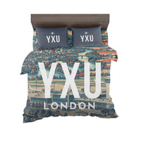 Thumbnail for London International Airport (YXU) Bedding Sets & Blankets - Bedding Set - Scene