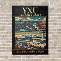 Thumbnail for YXU - Poster - Canvas Framed - Black