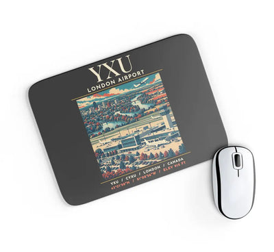 YXU - Poster - Mouse Pad - Black