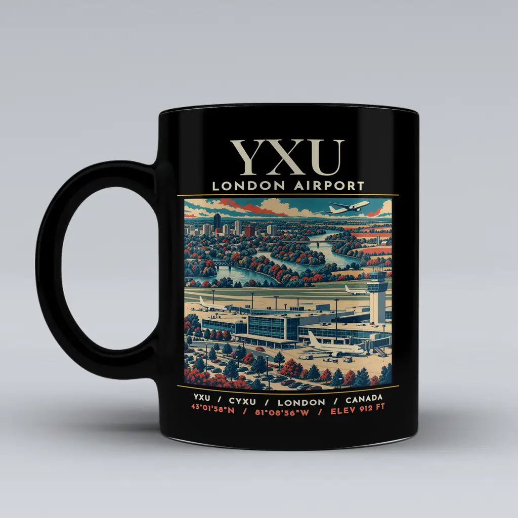 YXU - Poster - Mug - Black