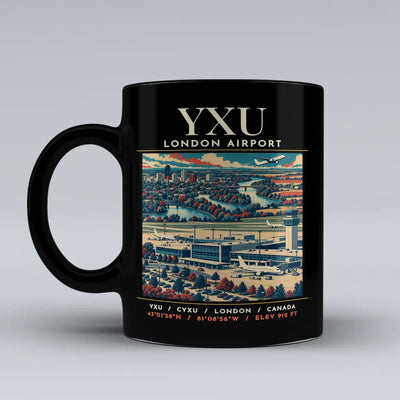 YXU - Poster - Mug - Black