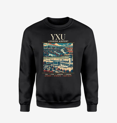 YXU - Poster - Sweatshirt - Black