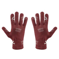 Thumbnail for Abbotsford International Airport (YXX) Gloves - Gloves - Full - Pattern - Dark Red