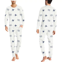 Thumbnail for Abbotsford International Airport (YXX) Pajamas - Men Pajamas - White